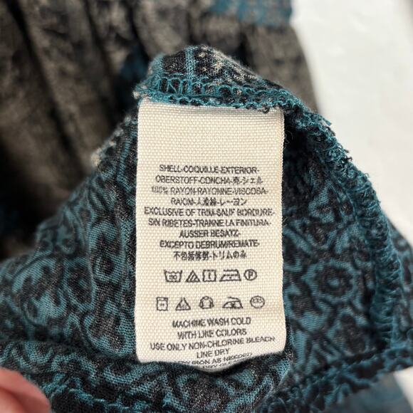 Free People She's A Lady Reversible Maxi Dress Boho Folk Size XS - Picture 9 of 9